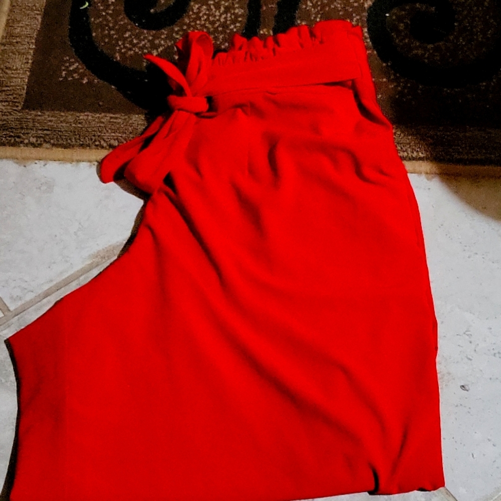 Red Dress Pants